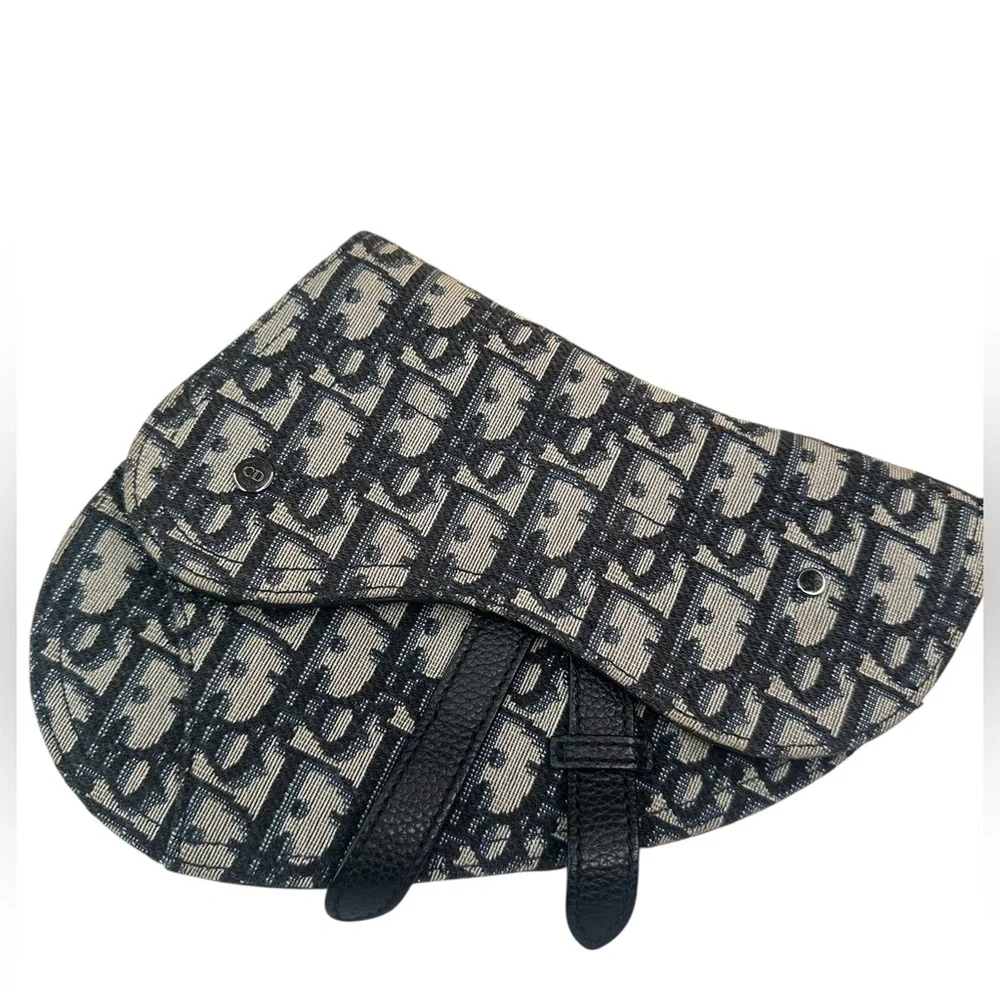 Christian Dior trotter canvas belt bag